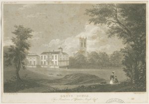 Shelton - Grove House: gravering, nd [c 1843]