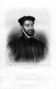 James Stewart, 1. jarl av Moray, regent av Skottland, 1870 av T. W. Knight