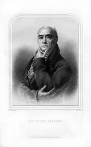 Sir Henry Raeburn , skotsk portrettmaler, 1870. av T. W. Knight