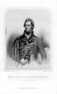 Sir Thomas Munro , skotsk soldat og statsmann, 1870. av T. W. Knight