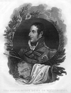Arthur Wellesley, den første hertugen av Wellington 1769-1852, 1816.