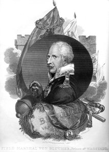 Feltmarskalk von Blucher, prins av Wagstadt, 1816.