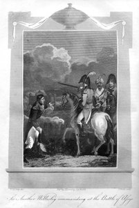 Hertugen av Wellington kommanderte i slaget ved Assaye, 1816.