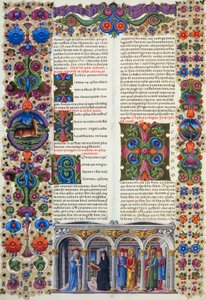 The Letter of James, andre bind av Bible of Borso d