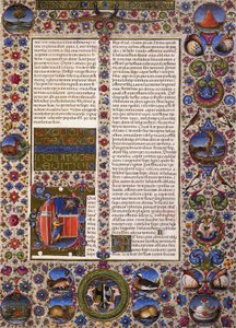 Tredje Mosebok, første bind av Bible of Borso d