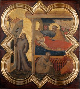 Life of St Francis: The Dream of Innocent III - Fresco