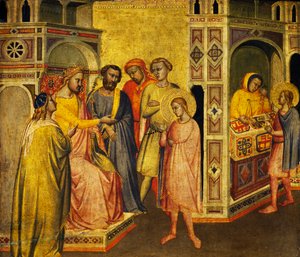 St Eligius før kong Clothar, ca. 1360