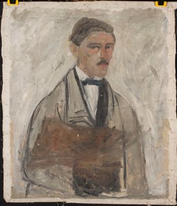 Selvportrett av Tadeusz Makowski