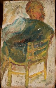 Skizze einer männlichen Figur av Tadeusz Makowski