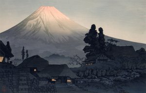 Mount Fuji fra Mizukubo