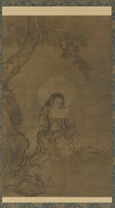 Fugen, Muromachi-perioden (blekk og farge på silke) av Takuma Eiga
