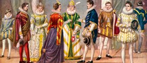 Italiensk kjole fra 1500-tallet av Tancredi Scarpelli