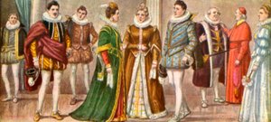 Kostyme til Milanesi i 1598 av Tancredi Scarpelli