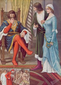 Illustrasjon for Dantes guddommelige komedie av Tancredi Scarpelli