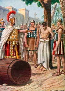 Marcus Atilius Regulus vender tilbake til Kartago av Tancredi Scarpelli
