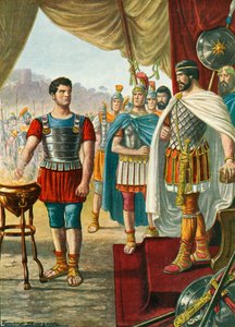 Mucius Scaevola av Tancredi Scarpelli
