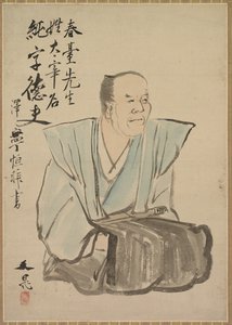 Imaginært portrett av Shundai Dazai