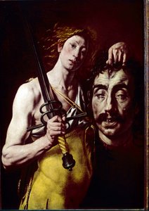 David med hodet til Goliat av Tanzio da Varallo
