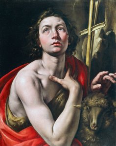 St John the Baptist, av Tanzio da Varallo (født 1575-1580, død 1632-1633), olje på lerret
