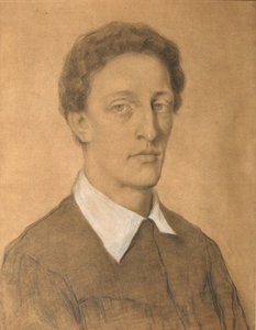 Portrett av poeten Alexander Blok 1880-1921, 1906 av Tatyana Nikolaevna Gippius