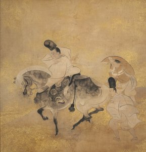 Kryss ved Sano Sano, ca. 1600-1 av Tawaraya Sotatsu