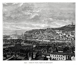 Lyon, Frankrike, 1800-tallet av Taylor