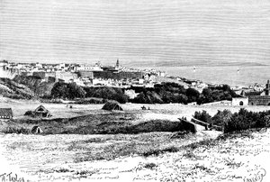 Tanger, Marokko, 1895.
