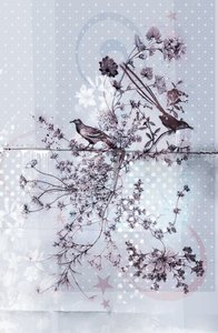 Branches of Birds, 2015 (Collage on canvas) av Teis Albers
