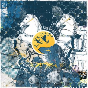 Dreams of Showponies, 2017 (Collage på lerret) av Teis Albers