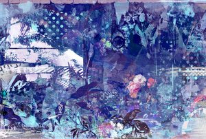 Get Royal, 2015 (Collage på lerret)