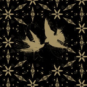 Goldbirds, 2014 (Collage på lerret)