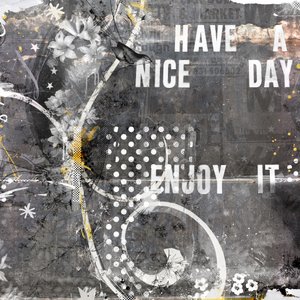 Ha en fin dag! 2016 (Collage på lerret) av Teis Albers