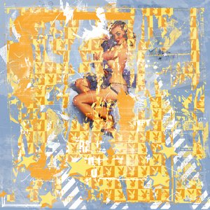 Pin up II, 2015 (Collage on canvas) av Teis Albers