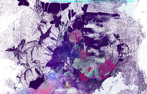Tree Vein, 2016 (blandet media på lerret)