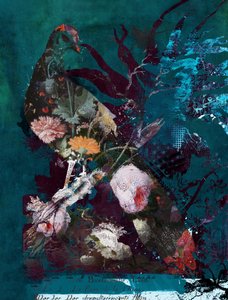 Wildness, 2018 (blandet media på lerret) av Teis Albers