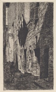 Huset til Dante da Castiglione [Huset til Dante da Castiglione] av Telemaco Signorini