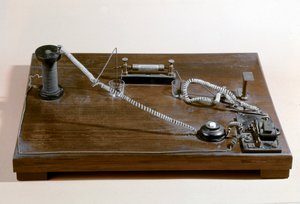 Metallstøvet Coherer Marconi av Temistocle Calzecchi Onesti