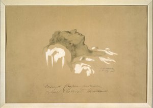 Frederic Chopin (1810-1849) on His Deathbed par Kwiatkowski, Teofil (1809-1891). Blekk, gouache, grafitt på papir av Teofil Kwiatkowski