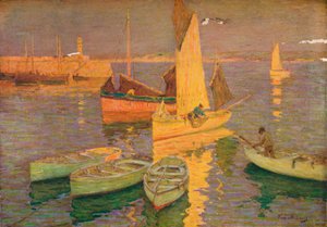 Sunset Glow, St. Ives, 1925