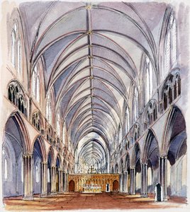 Hailes Abbey, ca. 1200-tallet, ca. 1990-2010 av Terry Ball