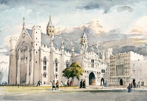 Old Guild Hall, London, c1450, c1990-2010 av Terry Ball