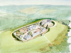 Restormel Castle, 1300-tallet, c1990-2010