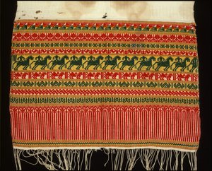 Lao Phuan dameskjerf (tekstil) av Thai School