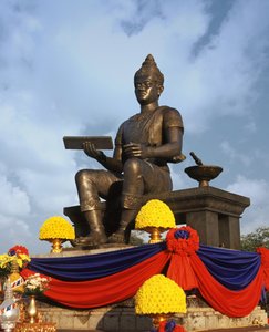Ram Khamhaeng den store av Thai School