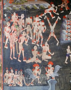 Scene av et inferno av Thai School