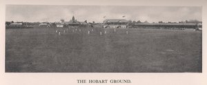 Hobart Cricket Ground, Tasmania, Australia, 1912 av The Sydney Daily Telegraph