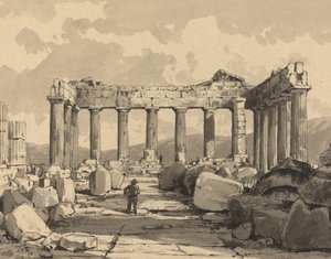 Parthenon, inne av Themistocles von Eckenbrecher