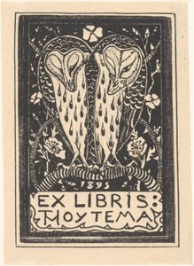 Ex libris av Theo van Hoytema av Theo van Hoytema