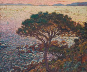 Cap Bénat, furuskog ved kysten av Theo van Rysselberghe