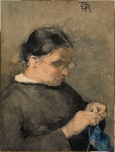 Kunstnerens bestemor av Théo van Rysselberghe